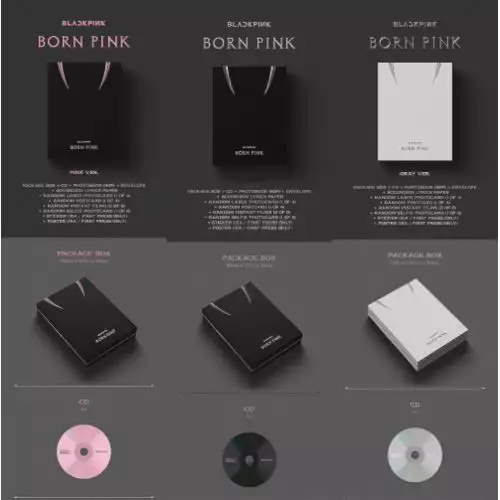 BLACKPINK 2ND ALBUM 'BORN PINK' (BOX SET)